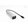 i-tec Metal USB-C laadimisjaotur 5 pordiga koos USB-C video 8K + toiteedastus 85 W