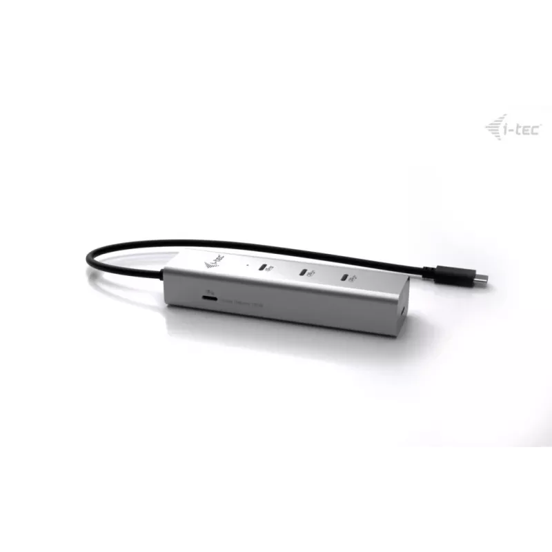 i-tec Metal USB-C laadimisjaotur 5 pordiga koos USB-C video 8K + toiteedastus 85 W