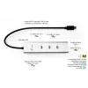 i-tec Metal USB-C laadimisjaotur 5 pordiga koos USB-C video 8K + toiteedastus 85 W