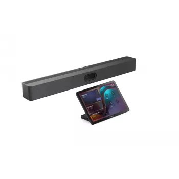 Grupi videokonverentsisüsteem Yealink MeetingBar A50-031 — 4K Ultra HD, 2160p@60fps, 8× digitaalne suum, Wi‑Fi, Bluetooth, Android 13