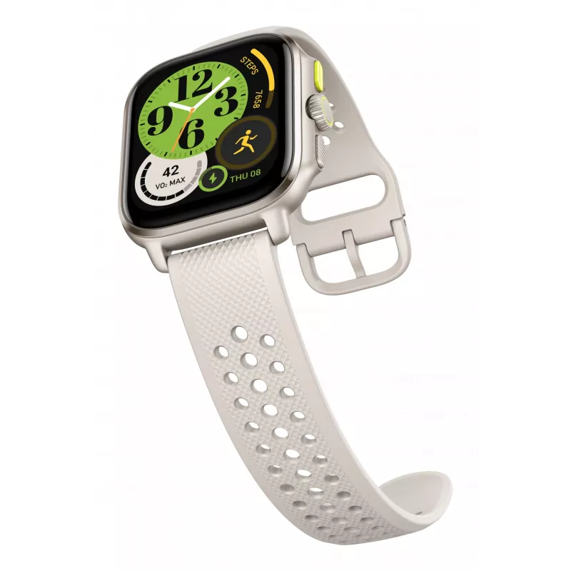 Amazfit Cheetah 4,45 cm (1,75 tolli) AMOLED digitaalne 390 x 450 pikslit puuteekraaniga valge GPS (satelliit)