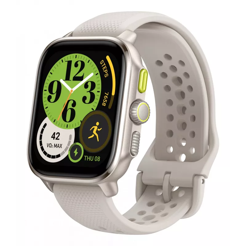 Amazfit Cheetah 4,45 cm (1,75 tolli) AMOLED digitaalne 390 x 450 pikslit puuteekraaniga valge GPS (satelliit)