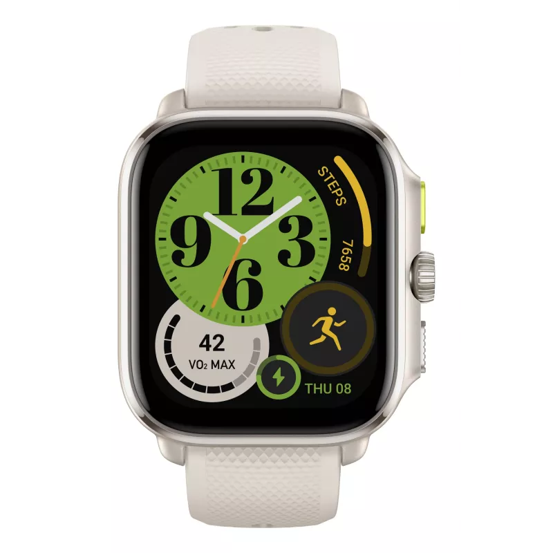 Amazfit Cheetah 4,45 cm (1,75 tolli) AMOLED digitaalne 390 x 450 pikslit puuteekraaniga valge GPS (satelliit)