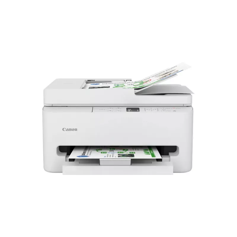 Multifunktsionaalne tindiprinter Canon PIXMA TS7550i — A4, 1200×1200 DPI, Wi‑Fi, värviline skaneerimine/kopeerimine, dupleksprint (valge)