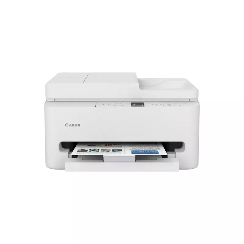 Multifunktsionaalne tindiprinter Canon PIXMA TS7550i — A4, 1200×1200 DPI, Wi‑Fi, värviline skaneerimine/kopeerimine, dupleksprint (valge)