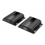 DIGITUS HDMI IP pikenduskomplekt - 4K/60Hz 120/200 m, Ühelt-mitmele, CAT, Must