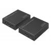 DIGITUS HDMI KVM-i pikenduskomplekt - 4K/30Hz 40/70m PoC CAT Must