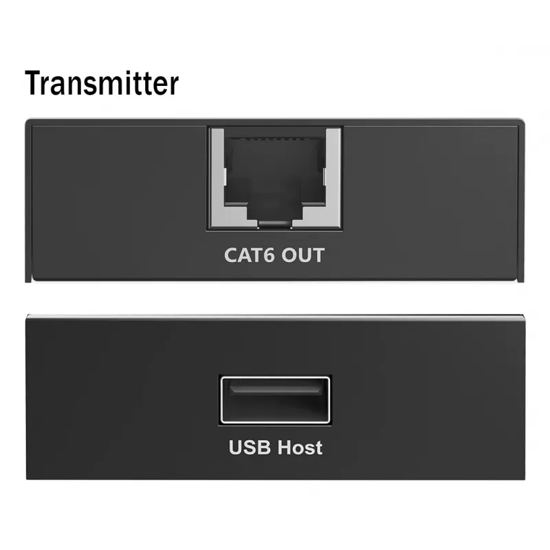 DIGITUS USB-pikendaja - USB 2.0 4x USB-A porti 150m Kasutamiseks CAT6 (või kõrgema) kaabliga