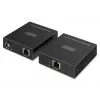 USB 3.2 Gen1 CAT pikendaja DIGITUS DA-73121 — 5 Gbps, 4 porti (3× USB-A, 1× USB-C), 100 m, DC toide