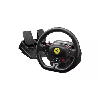 Thrustmaster T98 Ferrari 296 GTS Must USB-rool + pedaalid Analoog / digitaalne PC, Xbox One, Xbox Series S, Xbox Series X