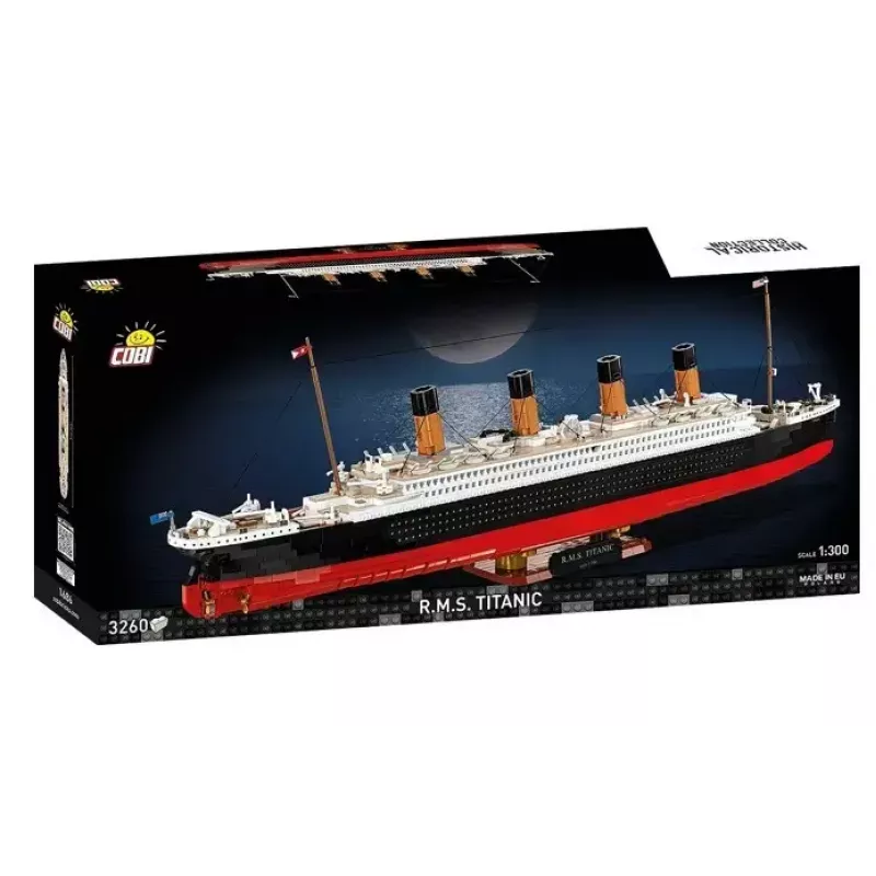 Konstruktsioonikomplekt Cobi R.M.S. Titanic mudel, 3260 plastikklotsi (COBI-1686)
