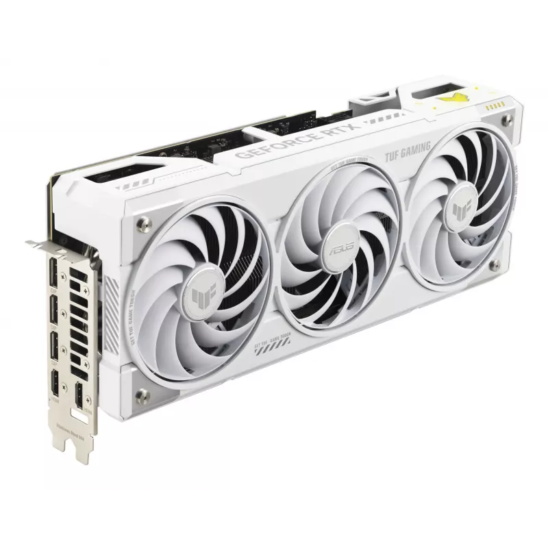 Videokaart ASUS TUF NVIDIA GeForce RTX 5070 Ti 16 GB GDDR7 256-bit PCIe 5.0 3-ventilaatoriga valge