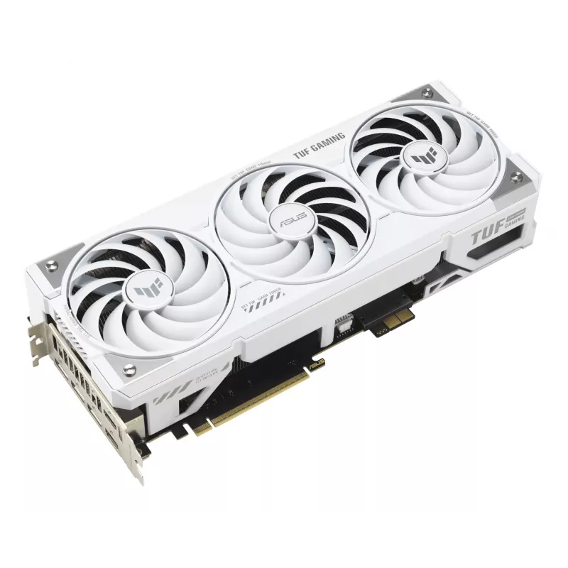 Videokaart ASUS TUF NVIDIA GeForce RTX 5070 Ti 16 GB GDDR7 256-bit PCIe 5.0 3-ventilaatoriga valge