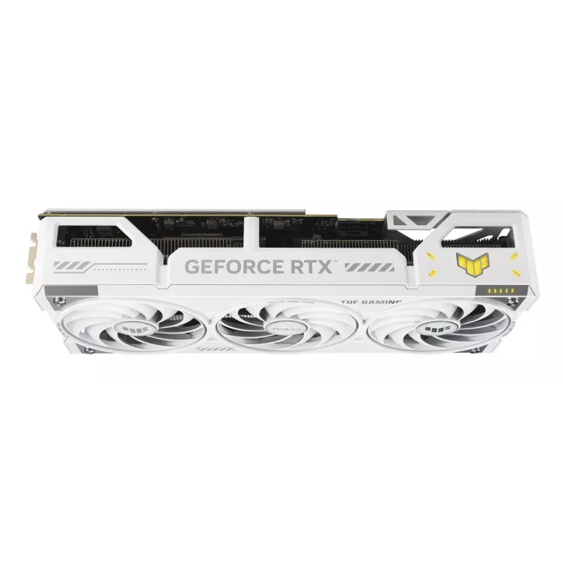 Videokaart ASUS TUF NVIDIA GeForce RTX 5070 Ti 16 GB GDDR7 256-bit PCIe 5.0 3-ventilaatoriga valge