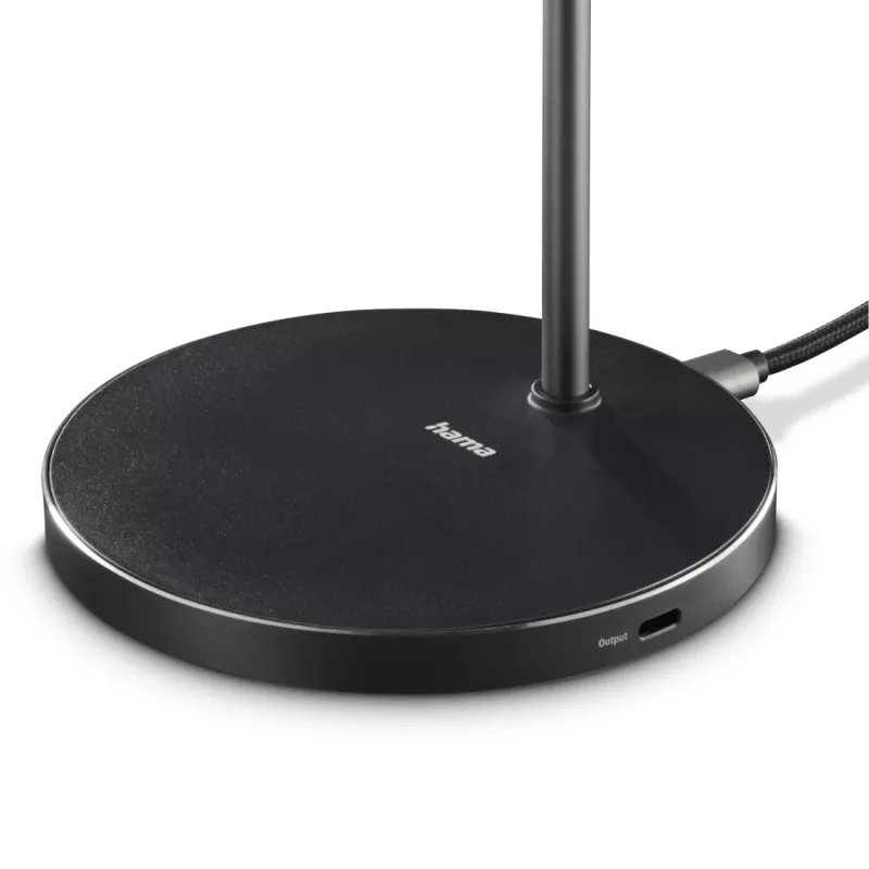 Hama 00201737 mobiilseadme laadija Kõrvaklapid, Nutitelefon Must USB Juhtmevaba laadimine Kiirlaadimine Siseruumides