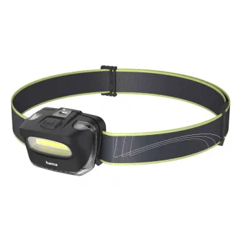 Hama HL110 Must, Blue, kollane Pea taskulamp COB LED