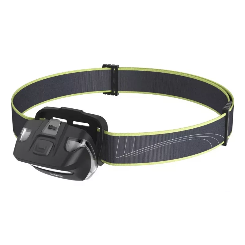 Hama HL110 Must, Blue, kollane Pea taskulamp COB LED