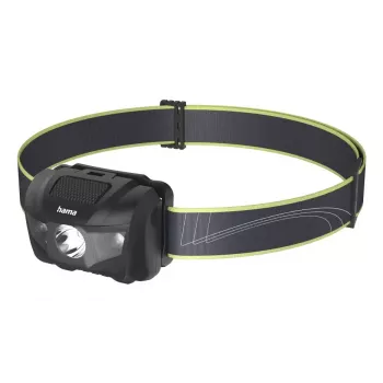 Hama HL200 Must, Blue, kollane Pealamp LED