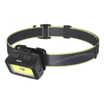 Hama HL350 must, sinine, kollane pealamp LED