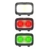 Hama HL350 must, sinine, kollane pealamp LED