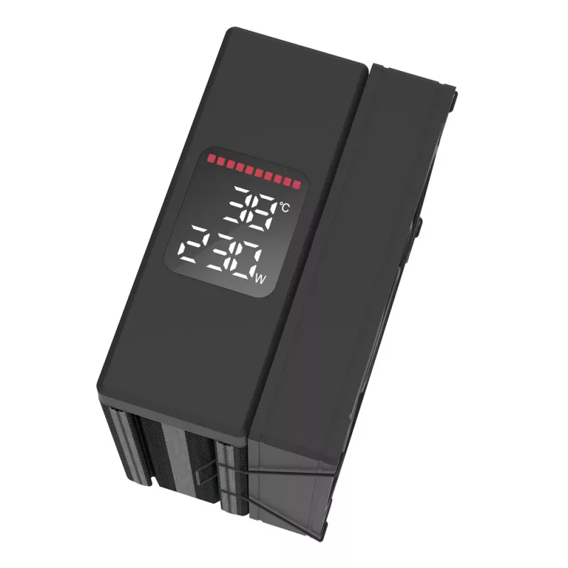 Zalman CNPS9X ECO DS arvuti jahutussüsteem Protsessor Õhkjahuti 12 cm Must 1 tk