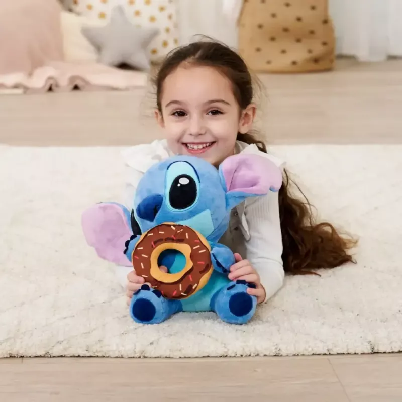 Pehme mänguasi SIMBA maskott Stitch sõõrikuga 25 cm plüüsist tegelaskuju