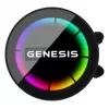 GENESIS NLG-2321 arvuti jahutussüsteem Protsessor Kõik-ühes vedelikjahutus Must