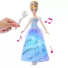 Disney Princess Enchanted Ballgown Cinderella Fashion nukk with Lights & Sounds, Inspired by Movie