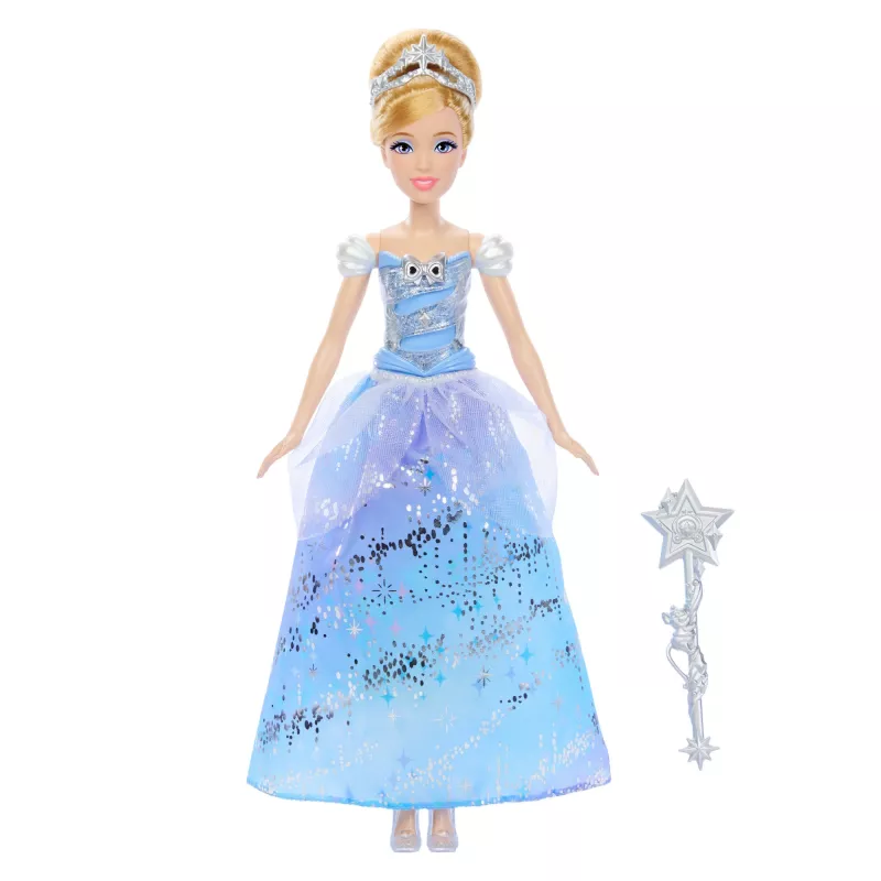 Disney Princess Enchanted Ballgown Cinderella Fashion nukk with Lights & Sounds, Inspired by Movie