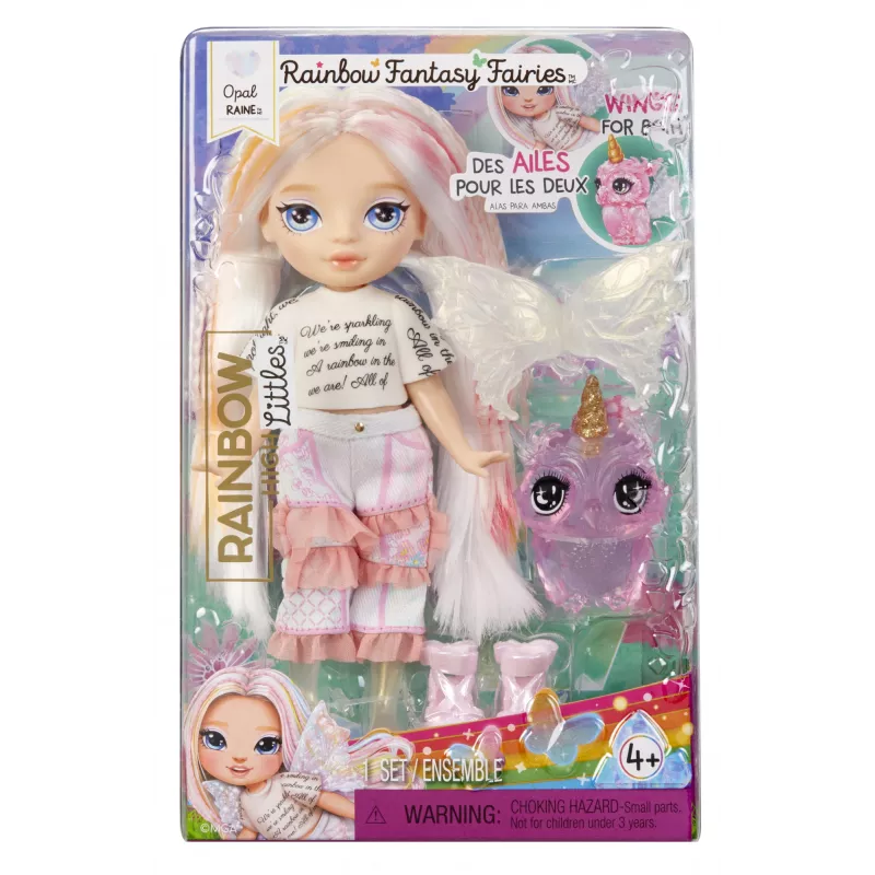 Rainbow High Littles Rainbow Fantasy haldjanukk- Opal (Rainbow)