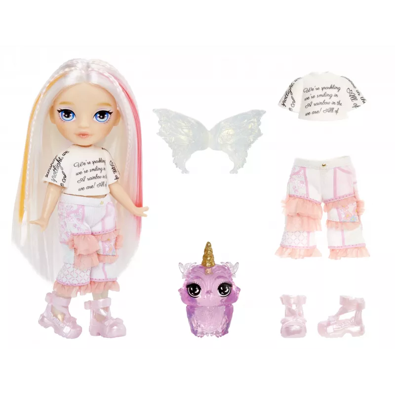 Rainbow High Littles Rainbow Fantasy haldjanukk- Opal (Rainbow)