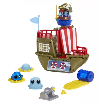 MGA Entertainment DohKins Piraadilaeva mängukomplekt, Voolimissavi mängukomplekt, Mitmevärviline, Laps, Poiss/Tüdruk, 3 a, 99 a