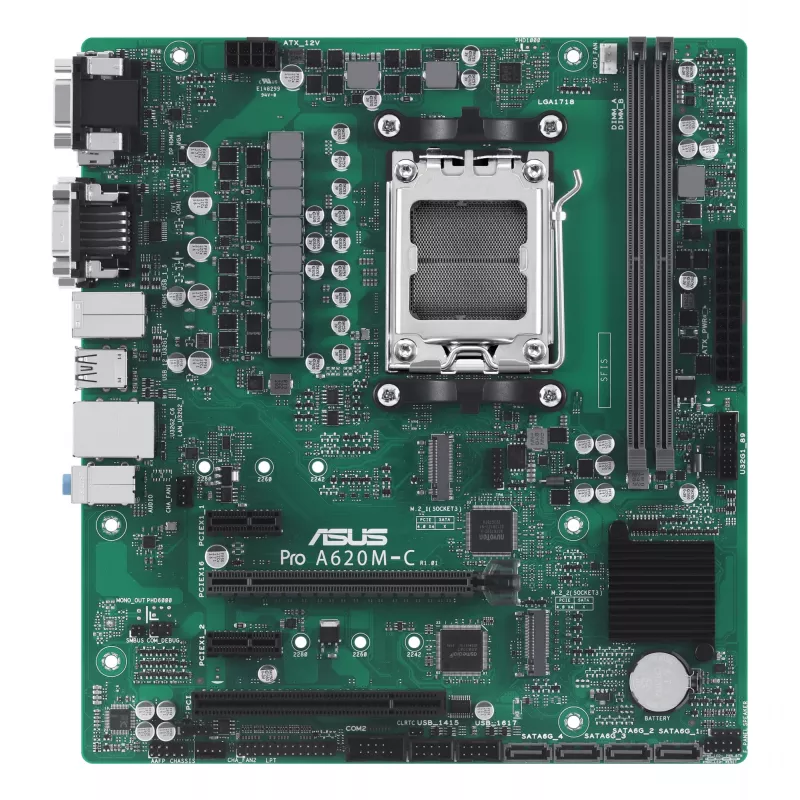 Emaplaat ASUS PRO A620M-C-CSM AMD A620 Socket AM5 micro ATX