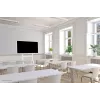 Neomounts FL50-515WH1 Samsung Flipi käru 55–65-tollistele ekraanidele, pööratav, kõrgusreguleeritav, valge