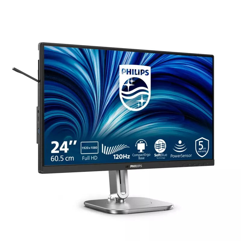 Philips 4000 seeria 24B2N4200/00 arvutimonitor 60,5 cm (23,8 tolli) 1920 x 1080 pikslit Full HD LCD hall