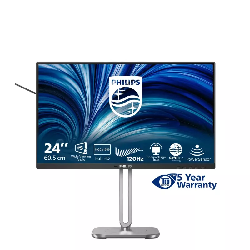 Philips 4000 seeria 24B2N4200/00 arvutimonitor 60,5 cm (23,8 tolli) 1920 x 1080 pikslit Full HD LCD hall