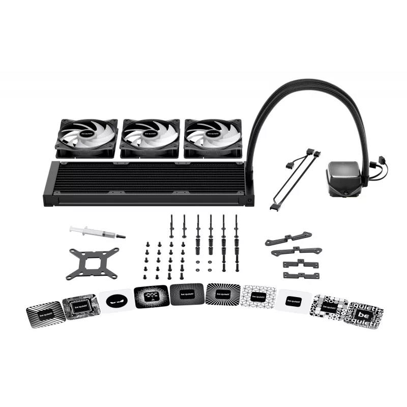 be quiet! PURE LOOP 3 LX protsessori kõik-ühes vedelikjahuti 12 cm Must 1 tk
