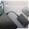 AXAGON EE25-XA6C kompaktne alumiiniumist USB-C 5Gbps – SATA 6G väline karp 2,5-tollisele SSD-le/HDD-le