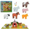 MALIK Magnetic Mini Animals Set 62333 — taluteemalised magnetilised mängukujud väikelastele