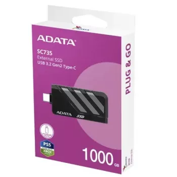 SSD-ketas ADATA 1TB väline 2,5-tolline U3.2C SC735