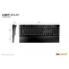 Mehaaniline mänguriklaviatuur be quiet! Light Mount Silent Tactile USB QWERTY USA inglise, RGB, täissuuruses, USB Type-A kuni USB-C kaabel