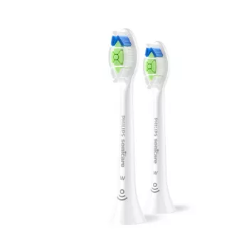 Hambaharjapead Philips HX6062/87 asendus 2 tk, keskmised harjased, valge