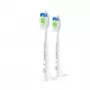 Hambaharjapead Philips HX6062/87 asendus 2 tk, keskmised harjased, valge