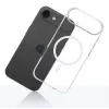 Telefonikate 3MK Apple iPhone 17 Air jaoks — läbipaistev TPU/PU ümbris, sobib 6,5 tolli (16,5 cm) ekraaniga