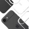Telefonikate 3MK Apple iPhone 17 Air jaoks — läbipaistev TPU/PU ümbris, sobib 6,5 tolli (16,5 cm) ekraaniga
