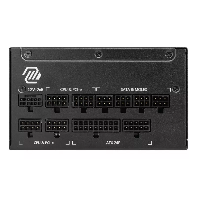 MSI MAG A1000GL PCIE5 II toiteplokk 1000 W 24-kontaktiline ATX ATX must