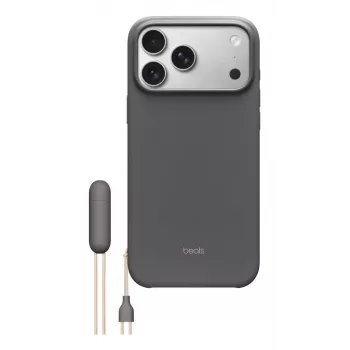 APPLE Beats iPhone 17 Pro Max - tugijalaga ümbris koos MagSafe'i ja kaamera juhtimisega - graniithall