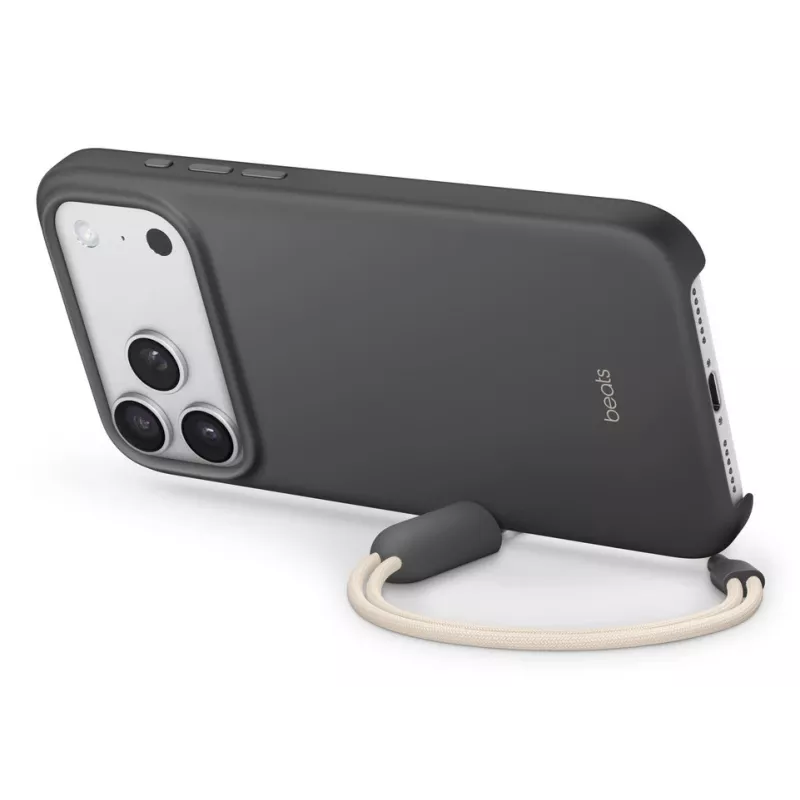 APPLE Beats iPhone 17 Pro Max - tugijalaga ümbris koos MagSafe'i ja kaamera juhtimisega - graniithall