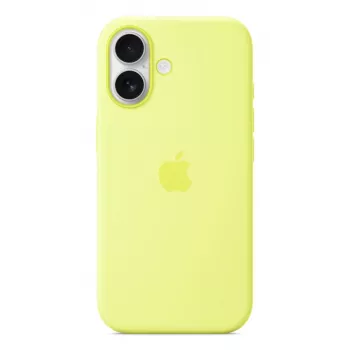 Cover Apple iPhone 17 Silicone Case with MagSafe Neon kollane