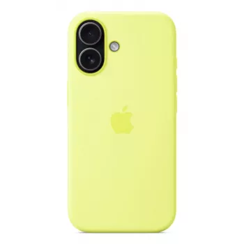 Cover Apple iPhone 17 Silicone Case with MagSafe Neon kollane